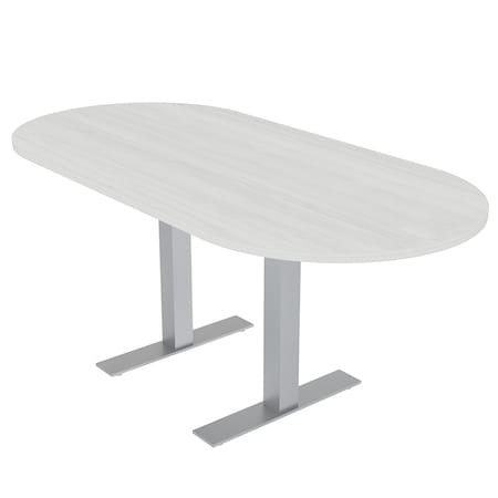 Skutchi Designs 33.5 in W, 69.5 in L, 29 in H, Engineered Wood Top, White HAR-RAC-34X70-T-WHCYPRESS